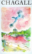 CHAGALL MARC AFFICHE PRODUITE