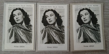 1952 FELIX POTIN  3 x VIVIEN LEIGH  Artist actor movie card artiste cinéma