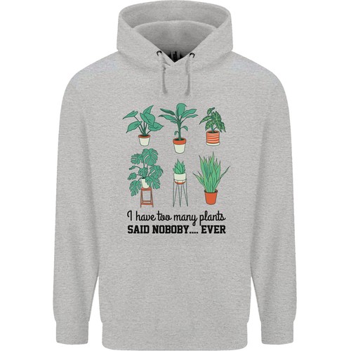 Trop plantes dit personne - plantes, a