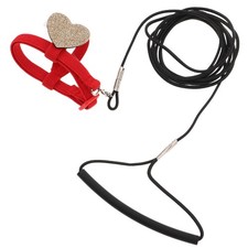  Harnais Perroquet Oiseaux Laisse D'entraînement Des Corde Marche D'oiseau