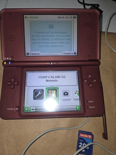 Nintendo dsi burgundy - nintendo,