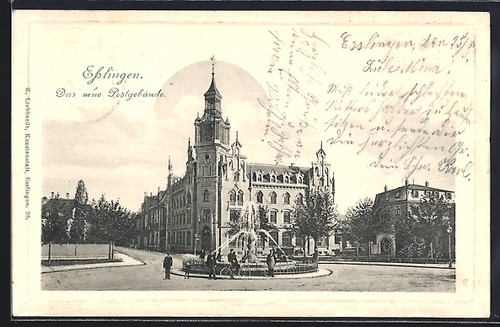 Carte postale esslingen - postale, /