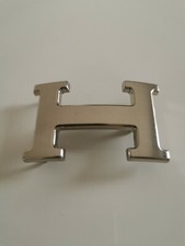 Boucles de Ceinture HERMES Argenté Et Doree