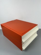 vintage meuble orange Rangement tiroir 70’s