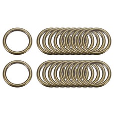 Boucle  Anneau Métal , 20pcs 20mm(0.79") Polyvalent Non soudé Création Bronzé