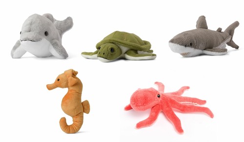 Wwf peluche animaux marins - wwf,