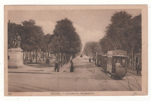 Cpa tours avenue - cpa, :
