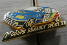 PIN'S VOITURE RENAULT CLIO 16 S WILLIAMS CUP 1ER COUPE JORDAN ARTHUS BERTRAND