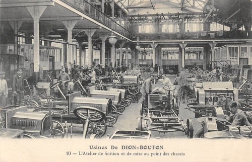 Cpa usines dion - 92, /