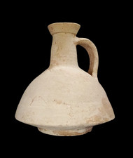 LAGYNOS - GRANDE CRUCHE ROMAINE CARENEE - 200/300 AD - ANCIENT ROMAN CERAMIC JUG