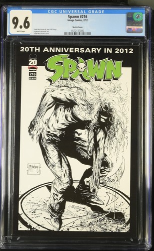 Spawn 216 rare - #216, sketch