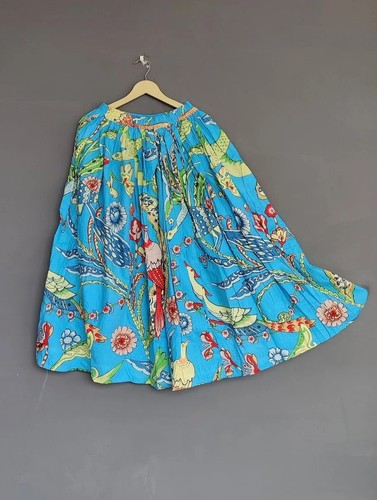 Indien coton turquoise oiseau - indien,