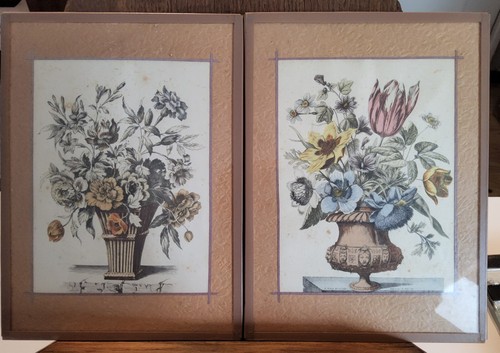 Paire gravures anciennes - de,