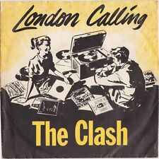 THE CLASH LONDON CALLING / ARMAGIDEON TIME DUTCH 45 PS 7"