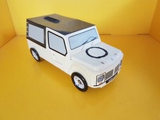 Voiture boîte à gâteaux/biscuits vide en métal - Mehari Citroën - 2CV.