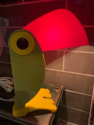 Vtg toucan lamp 1999 - toucan,
