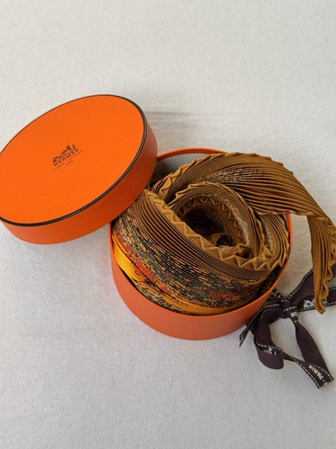 Foulard hermès plissé - foulard, –