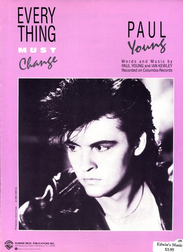 1985 sheet music - music, everything