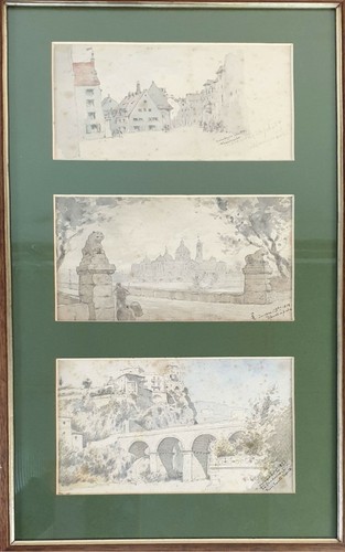 Paysages européens signé - europÉens.,
