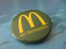 ANCIEN BADGE MC DONALD'S +/-