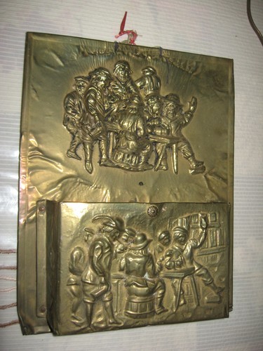 Ancien porte lettres laiton - ancien,