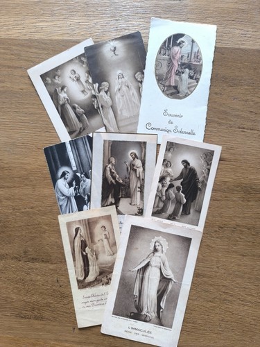 Lot images pieuses - 8,