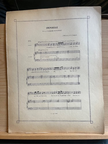 Jules massenet crepuscule - massenet,