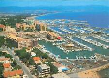 83 HYERES LES PALMIERS AM#DC1058 VUE AERIENNE DU PORT D HYERES VOILIERS A QUAI