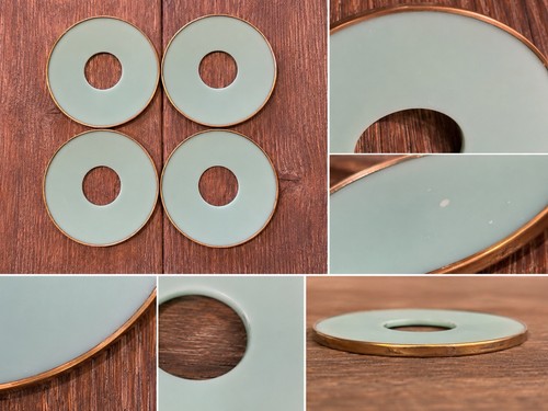 Bobèche opaline 19e - en,
