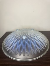 Coupe Art Déco en verre opalescent