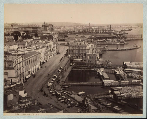 Italie naples panorama - italie,, naples,