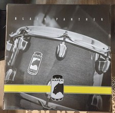 CAISSE CLAIRE MAPEX BLACK PANTHER - 14x6,5 EN ACIER BROSSÉ - RARE !  BPST4651LN
