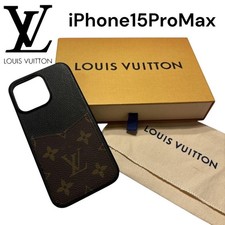 Coque Louis Vuitton iPhone 15 Pro Max monogramme avec boite authentique en...