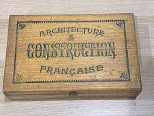 jouet jeu ancien Architecture Construction Française