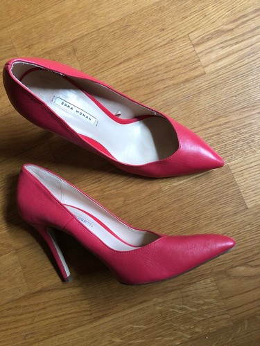 Escarpin zara rouge - escarpin,