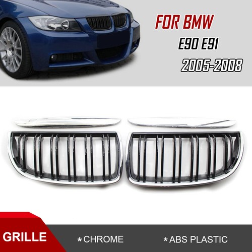 Grille calandre chrome noir - calandre,