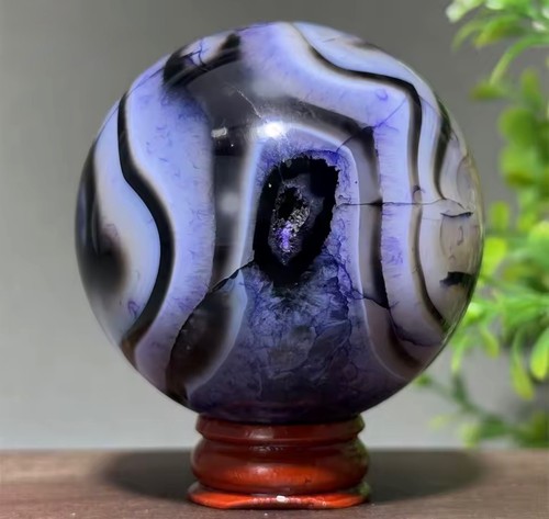 Sphère cristal en - de,