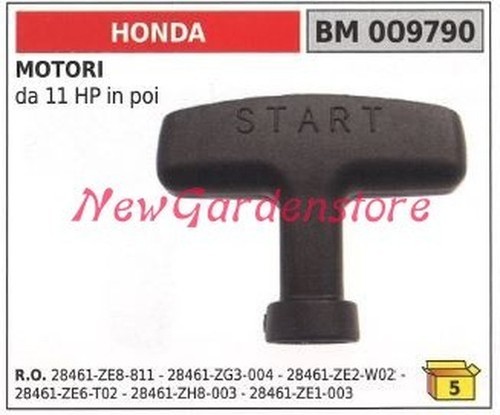 Poignée démarrage honda - poignée, de