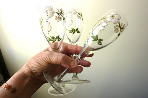 Flutes champagne perrier - flutes, a