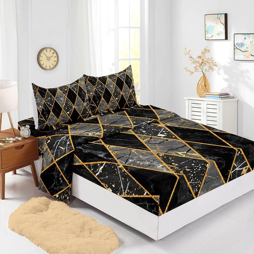Parure lit pièces drap - de, 4