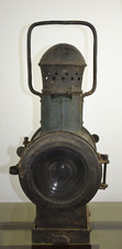 ANCIEN PHARE LANTERNE lampe DE LOCOMOTIVE  CHEMINS DE FER 1930 /40s