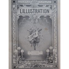 L'illustration Supplément Musical Piano Chant Piano solo 1895