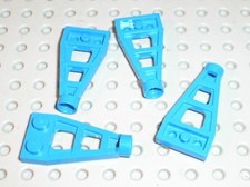 4 x Aile LEGO Espace space blue Wing ref 4596 / Set 6971 6951 1558 6871 6928..