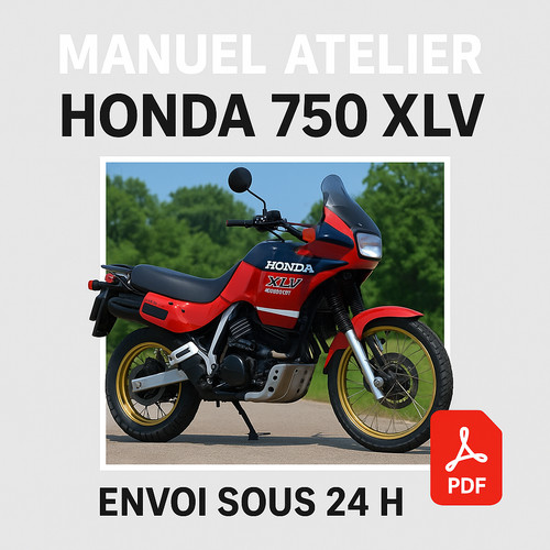 Manuel atelier honda - atelier, 750