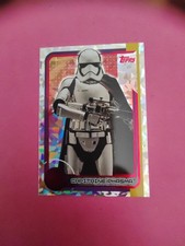 Capitaine Phasma Carte Brillante Star Wars Les Derniers Jedi Topps 2017 Français