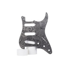 Pickguard Butterfly en laiton gris pour Fender Stratocaster