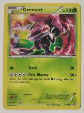 Carte Pokémon Genesect Holo 16/113 Anglaise Trésors Légendaires