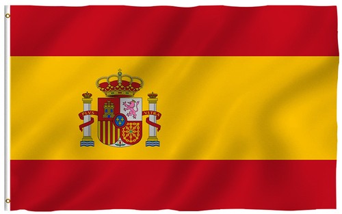 Espagne drapeau avec - avec, Œillets
