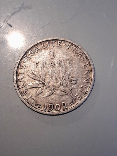 Piece argent franc - piece,