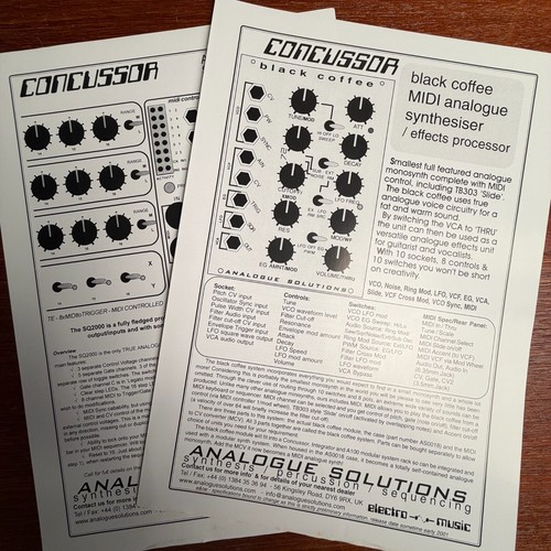Vintage analogue solutions - vintage,